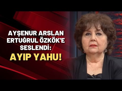 Ayşenur Arslan Ertuğrul Özkök'e seslendi: AYIP YAHU!
