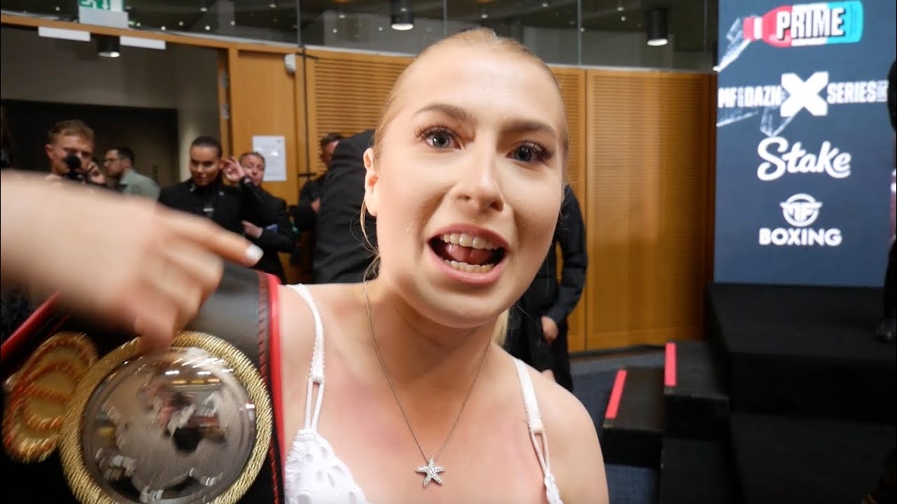 'SHE'S GETTING F****** KNOCKED OUT' ASTRID WETT INSTANT REACTION TO