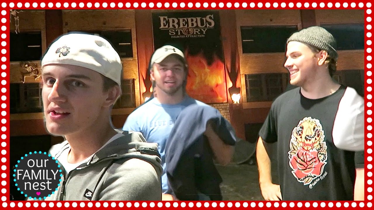 BLAKE FILMS!! WERE THEY SCARED AT THE HAUNTED HOUSE?