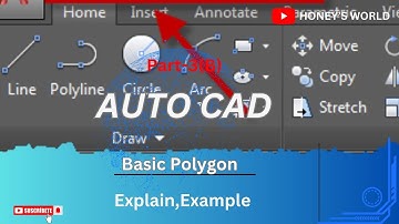 AutoCAD Draw toolbar