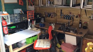 Tiny workshop tour (10x6ft)