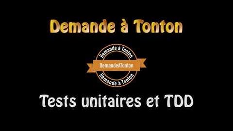 Tests unitaires et TDD en Java avec JUnit