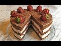 Торт "Райская Клубничка" / Strawberry Cake Recipe / Торт с Клубникой / Клубничный Торт