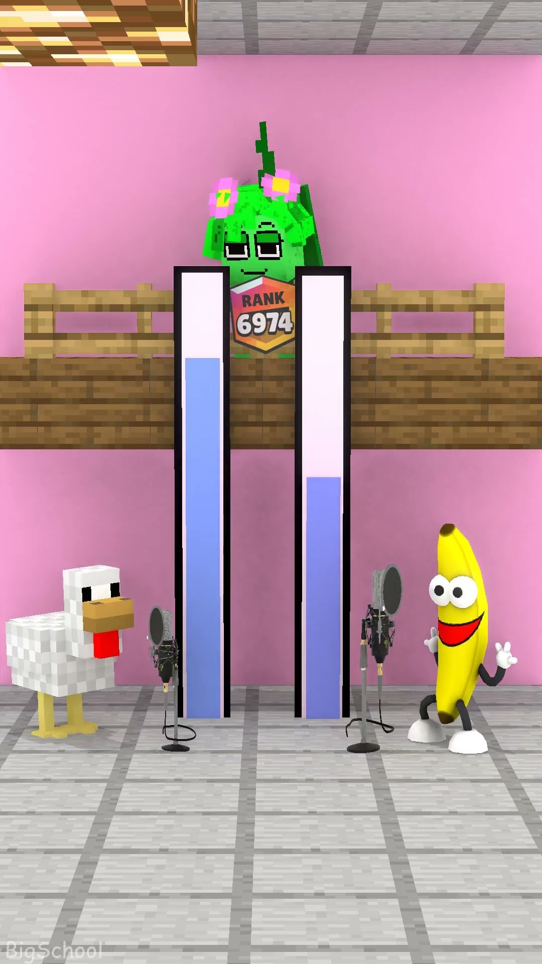 Should Veneria choose banana or chicken?! ?