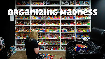 Organizing My PEZ Room! Cleaning the Bar Area and Moving Displays – Part 2