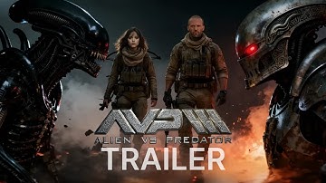 Alien vs. Predator 3 (2026) - AI Concept Trailer | Jason Statham, Jenna Ortega