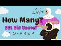 For all levels quick fun eid game noprep esl activity eid vocabulary words