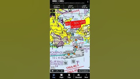 Planejamento VFR GARMIN PILOT!
