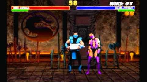 MK Trilogy runthrough with Sub-Zero ninja part 1