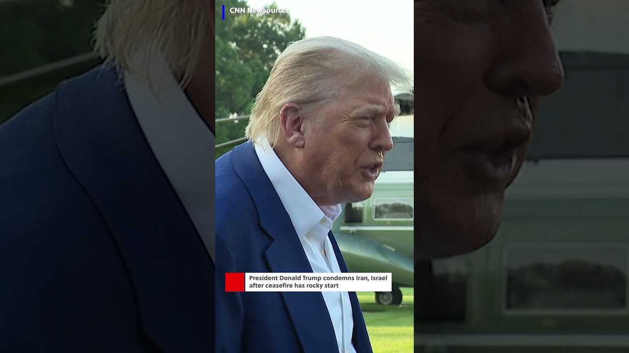 Trump Upset With Iran Israel After Ceasefire Talks