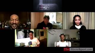 Famous COMING 2 AMERICA talk with Eddie Murphy, Arsenio Hall, Leslie Jones - February 10, 2021 Wealth