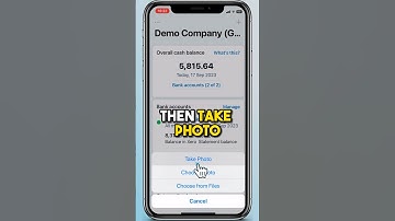 Take a photo on Xero Mobile #shorts