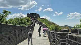 Nelly at the Great Wall, Mutianyu, Beijing 