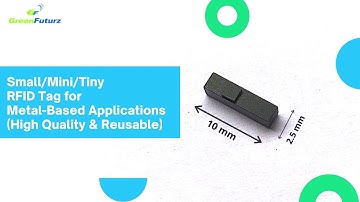 Small/Mini UHF RFID Tag - Metal-Based Applications. Industrial Tools & Surgical Equipment Tracking