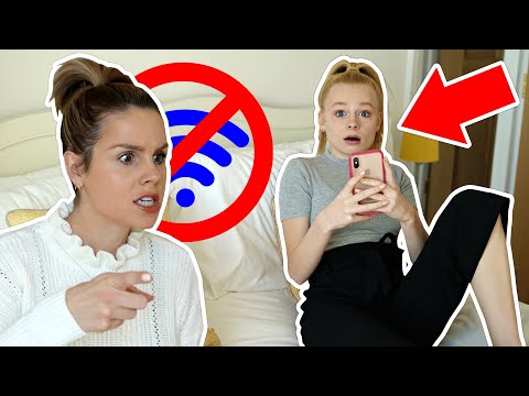 24 HOURS WITHOUT Wi-Fi CHALLENGE ? **caught her CHEATING!**