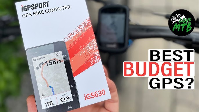 iGPSPORT iGS630 Cycling GPS Computer Review - feat. Navigation + Color  Screen + Garmin Mount + USB-C 