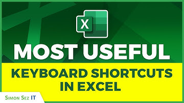 Most Useful Keyboard Shortcuts in Excel - Save Time and Effort