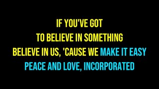Peace And Love Inc. • Information Society • Lyrics To Training