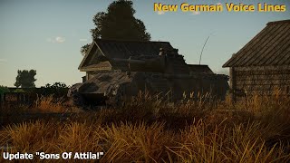 War Thunder German voice lines rework update 
