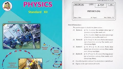 Physics Question Paper with Solution | March 2022 | MAHARASHTRA STATE BOARD OF  HSC |12th Board Exam