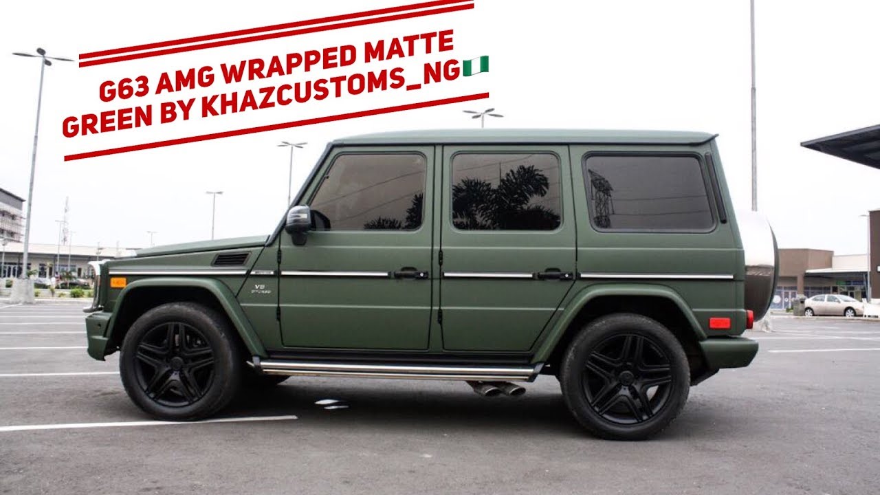 Monster G63 Amg Wrapped