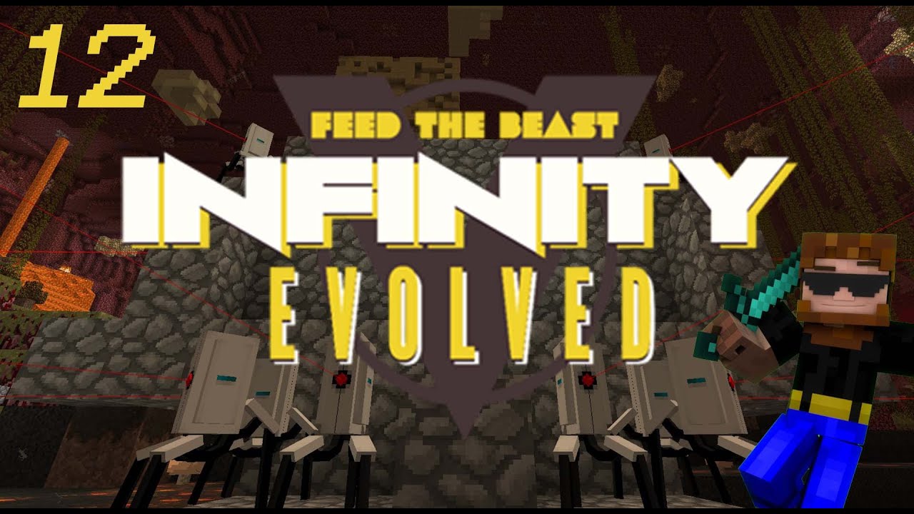 Minecraft: FTB Infinity Evolved - Ep.12 - Portal Turret Fun - YouTube