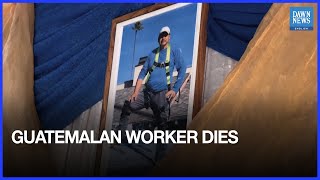 California Town Grieves Guatemalan Worker Who Died Fleeing ICE Raid | Dawn News English