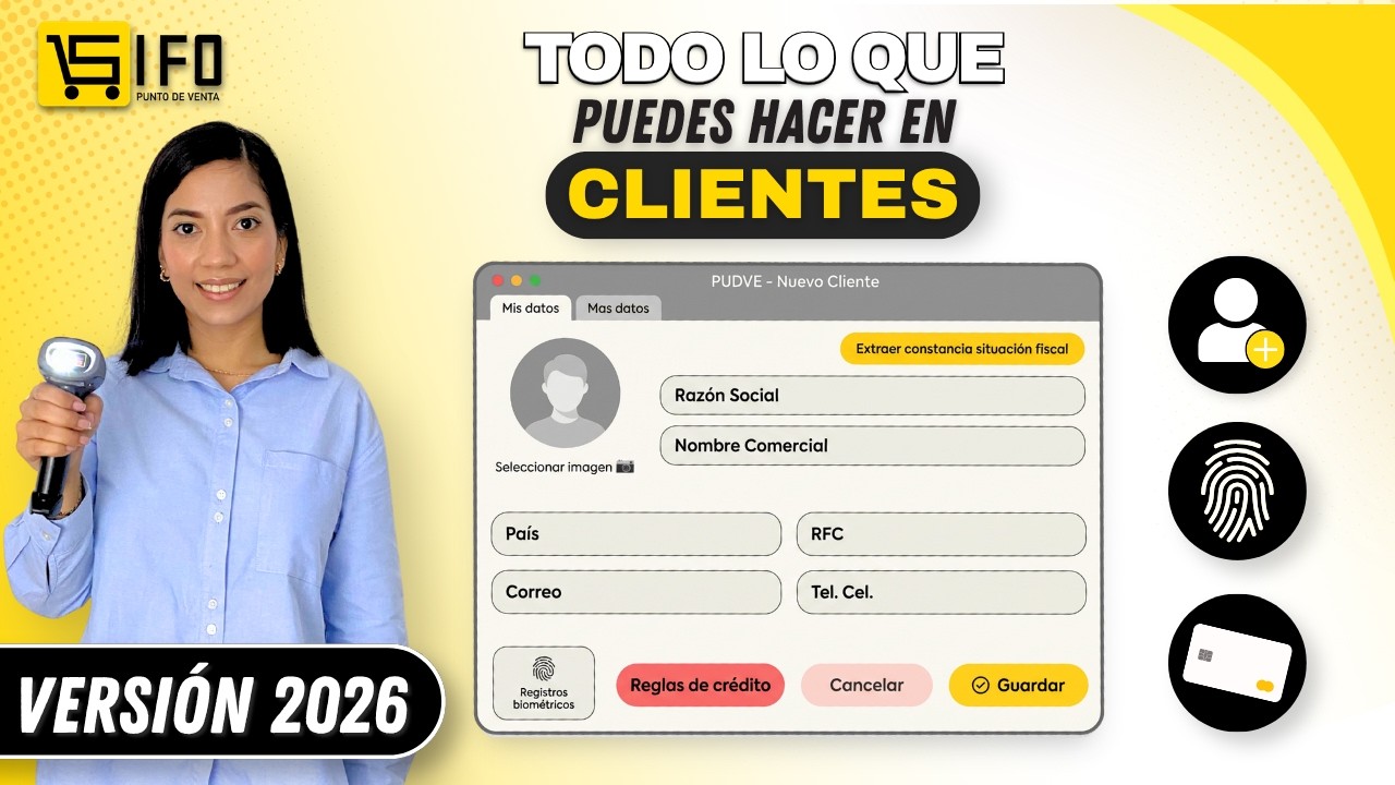 👥🟡 APARTADO DE CLIENTES EN SIFO PUNTO DE VENTA 🖥️⚙️| EL PUNTO DE VENTA #1 DE MÉXICO 🇲🇽
