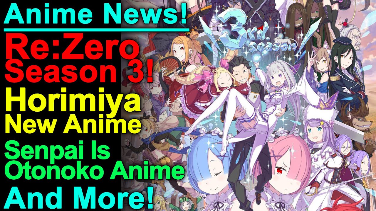 Re: Zero Season 3 Possible Announcement at Anime Japan 2023