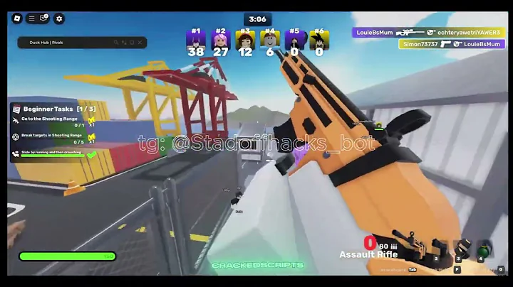 BEST RIVALS SCRIPT GUI 🧊   AIMBOT, SILENT AIM, ESP   UNDETECTED