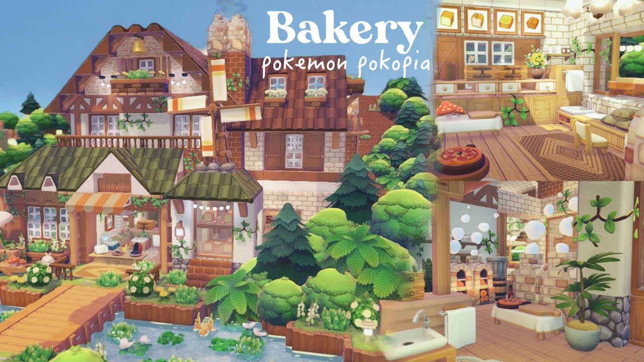ぽこあポケモン | 居心地の良いパン屋の作り方 ベーカリー🍞 | Cozy Bakery | Pokopia