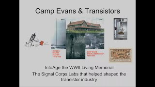 VCF East: The U.S. Army’s role in harnessing the transistor  - Fred Carl
