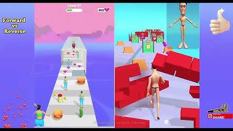 Fat Stack vs Bumper Race / All New Max Levels in Forward vs Reverse Gaming | Pubg Gameplay Android