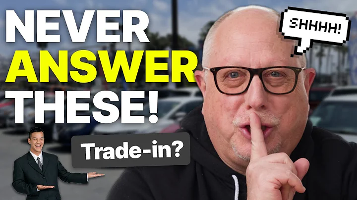 NEVER Answer These Questions When Buying a Car | Say THIS Instead - DayDayNews
