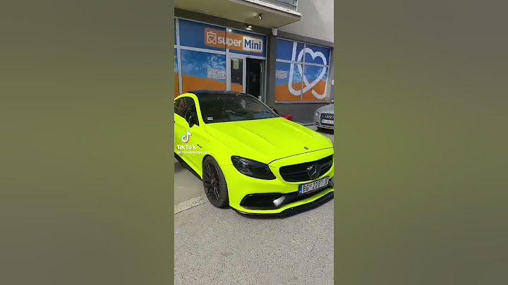 Nerad Tips stavio novu foliju na Mercedes Benz C63s AMG