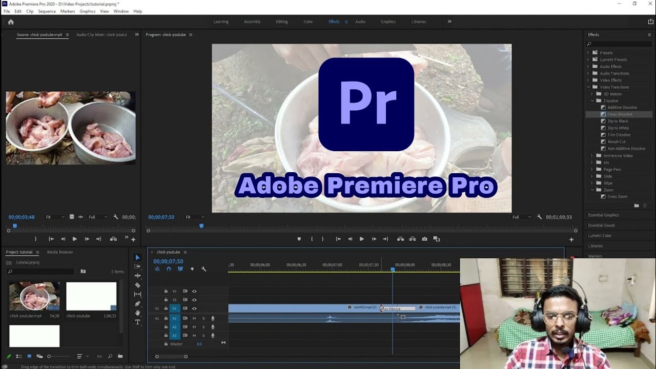 How to Edit Video in Adobe Premiere Pro | Adobe Premiere Pro Basic ...
