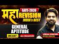 GATE 2026 | GENERAL APTITUDE GATE Full Syllabus Maha Revision | 15 Marks One-Shot | Vishal Soni Sir