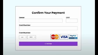 Create A Responsive Payment Gateway Form Design Using HTML & CSS Only  part - 2| freelancer farhad