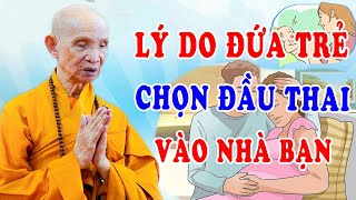 Vì Sao Đứa Trẻ Lại Chọn Đầu Thai Vào Gia Đình Bạn - Chuyện Tâm Linh HT Thích Giác Hạnh vi