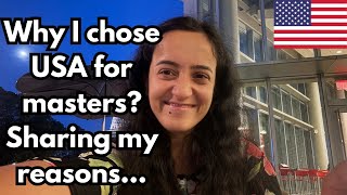 How I chose USA For Masters | How I decided from 20+ offers in US & UK