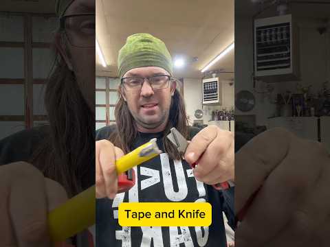 Tape and Knife Do What?! Nooo Waaay!