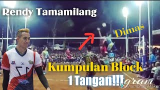 Kumpulan Aksi Rendy Tamamilang Block 1 Tangan .Luar Biasa!!!