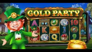 Gold Party Slot! Bonus Games! MEGA WIN! #casino #jackpot #games screenshot 3