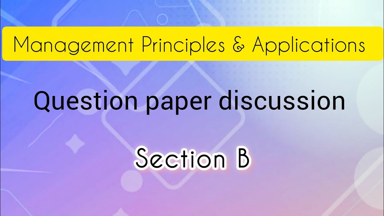 FYUGP 2024 Question Paper Discussion 