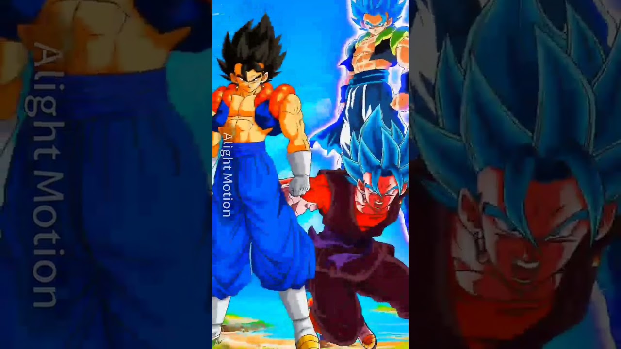 Gogito Vs Vegito And Gogeta