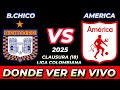¿Dónde Ver en Vivo: Boyacá Chicó vs América de Cali? Fecha, Hora y Transmisión en Varios Países ⚽