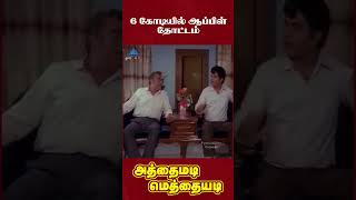 6 கோடியில் ஆப்பிள் தோட்டம் | Athaimadi Methaiadi Comedy | SS Chandran | Venkatesh | #ytshorts
