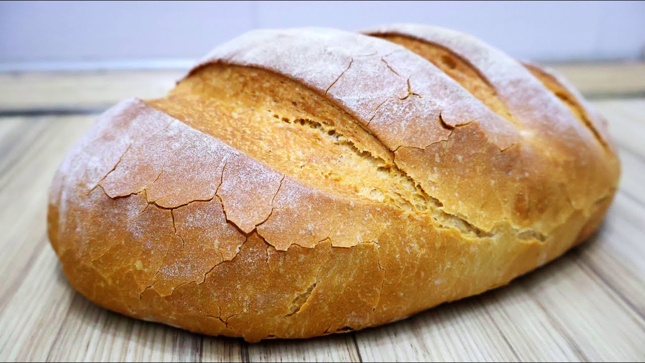 Durumkenyér élesztővel és olívaolajjal - Durumliszt és kenyérliszt keverékéből - Ropogós és illatos