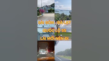 Sài Gòn - Đà Lạt lái mới nên đi thử - đèo Đami trện Quốc lộ 55 - Đèo dễ đi và đường đẹp, vắng