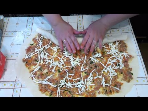 Видео рецепт Узбекское блюдо "Ханум"